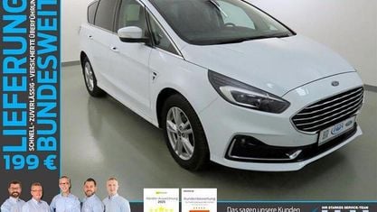 Gebraucht Ford S-MAX Titanium 190 PS (139 kW) 2022 Frostweiß Van / Kleinbus