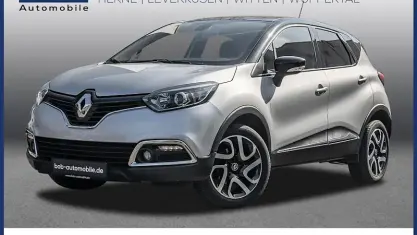 Brugt Renault Captur Intens 118 HK (86 kW) 2017 Sølv SUV