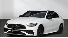 Weiß Gebraucht 2024 Mercedes C220 AMG | 43.720 € (Fairer Preis)