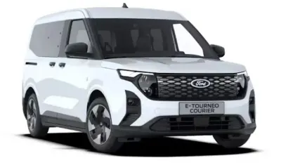 Ny Ford Tourneo Courier Trend 100 kW (136 HK) 2026 Vit Minibuss