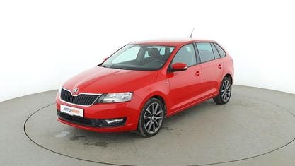 Gebraucht Skoda Rapid Drive 125 PS (91 kW) 2017 Rot Kleinwagen