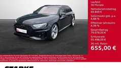 Schwarz (sebringschwarz kristalleffekt) Gebraucht 2023 Audi RS4 Ambiente Kombi | 79.990 € (Fairer Preis)