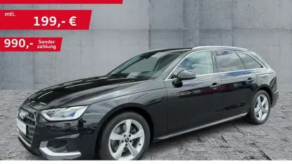 Gebraucht Audi A4 Advanced 163 PS (119 kW) 2023 Schwarz Kombi