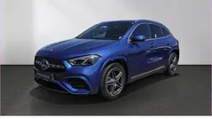 Blau Gebraucht 2024 Mercedes GLA200 AMG line SUV | 41.480 € (Fairer Preis)
