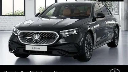 Schwarz Gebraucht 2025 Mercedes E450 AMG Limousine | 87.900 € (Fairer Preis)