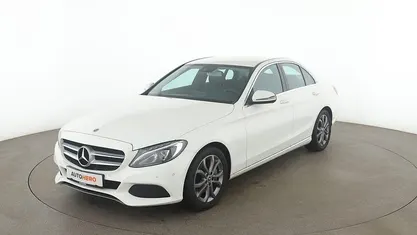 Weiß Gebraucht 2018 Mercedes C250 Avantgarde Limousine | 23.450 € (Fairer Preis)