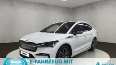 Moonweiß perleffekt Gebraucht 2024 Skoda Enyaq iV SportLine SUV | 43.950 € (Superpreis)