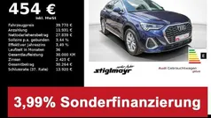 Navarrablau metallic Gebraucht 2024 Audi Q3 Sportback S-Line SUV | 39.770 € (Superpreis)