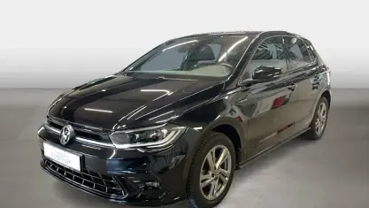 Brugt VW Polo R-line 95 HK (69 kW) 2023 Sort Hatchback