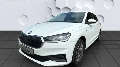 Gebraucht Skoda Fabia Ambition 110 PS (80 kW) 2022 Weiss Kleinwagen