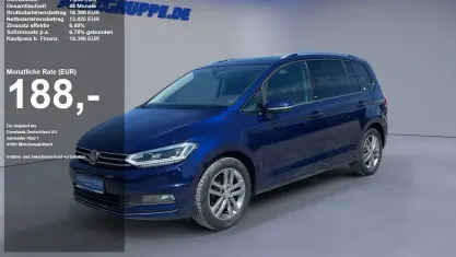 Gebraucht VW Touran Comfortline 116 PS (85 kW) 2018 Blau met Van / Kleinbus