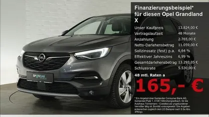 Gebraucht Opel Grandland X Innovation 131 PS (96 kW) 2018 Grau SUV