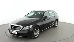 Schwarz Gebraucht 2019 Mercedes C200 Exclusive Kombi | 20.380 € (Fairer Preis)