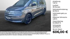 Indiumgrau metallic Gebraucht 2023 VW T7 Style Van | 55.485 € (Fairer Preis)