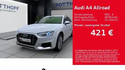 Gebraucht Audi A4 Allroad Ambiente 204 PS (150 kW) 2024 Weiß Kombi