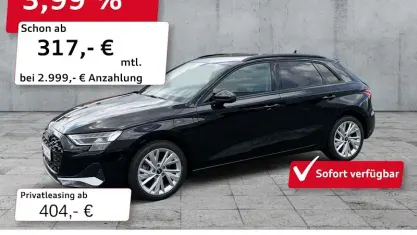 Gebraucht Audi A3 Advanced 204 PS (150 kW) 2025 Mythosschwarz metallic Limousine