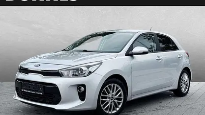 Seidensilber metallic Gebraucht 2018 Kia Rio DREAM-TEAM Edition Limousine | 8.775 € (Fairer Preis)