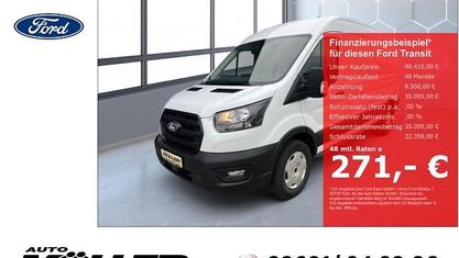 Ny Ford Transit Trend 165 HK (121 kW) 2025 Hvid Van