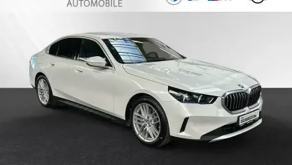 Brugt BMW 540 Sport Line 303 HK (222 kW) 2025 Hvid Sedan