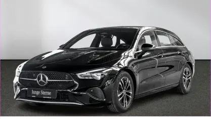 Gebraucht Mercedes CLA200 Shooting Brake 163 PS (119 kW) 2025 Unilack nachtschwarz Kombi