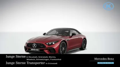 Manufaktur patagonienrot brigh Gebraucht 2023 Mercedes SL63 AMG AMG Cabrio | 125.550 € (Superpreis)