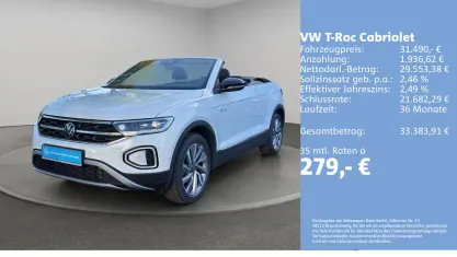 Gebraucht VW T-Roc Goal 150 PS (110 kW) 2025 Pure white SUV