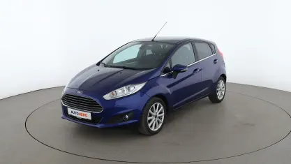 Gebraucht Ford Fiesta Trend 140 PS (102 kW) 2016 Blau Kleinwagen