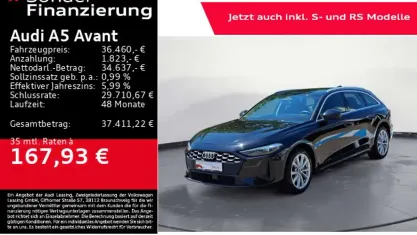 Gebraucht Audi A5 Basis 150 PS (110 kW) 2025 Schwarz Kombi