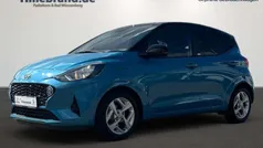 Aqua turquoise/ black / met Gebraucht 2020 Hyundai i10 Intro Edition Kleinwagen | 14.990 € (Fairer Preis)