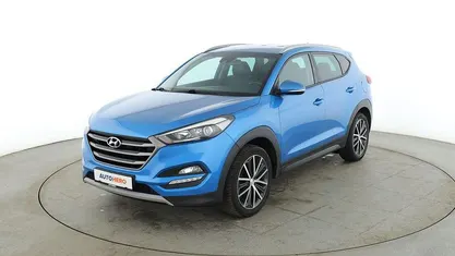Gebraucht Hyundai Tucson Advantage 177 PS (130 kW) 2017 Blau SUV