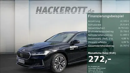 Gebraucht Skoda Superb Selection 150 PS (110 kW) 2024 Schwarz Kombi