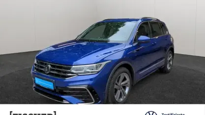 Gebraucht VW Tiguan R-line 150 PS (110 kW) 2022 Blau SUV