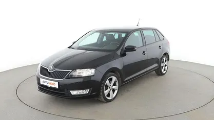 Gebraucht Skoda Rapid Joy 110 PS (80 kW) 2016 Schwarz Kleinwagen