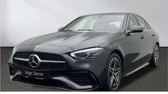 Grau Gebraucht 2024 Mercedes C220 AMG Limousine | 43.890 € (Fairer Preis)