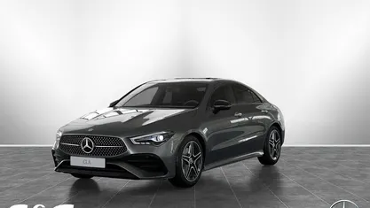 Metalliclack mountaingrau Gebraucht 2024 Mercedes CLA200 AMG Coupé | 36.990 € (Fairer Preis)