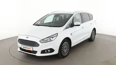 Weiß Gebraucht 2019 Ford S-MAX Titanium Van / Kleinbus | 17.990 € (Fairer Preis)