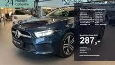 Denimblau metallic Gebraucht 2021 Mercedes A250 Progressive Limousine | 24.870 € (Fairer Preis)