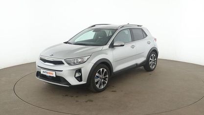 Brugt Kia Stonic Spirit 136 HK (100 kW) 2020 Sølv SUV
