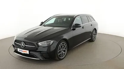 Usata Mercedes E220 AMG line 194 CV (142 kW) 2021 Nero Station wagon