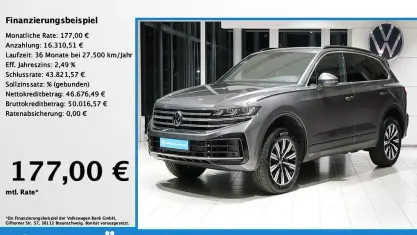 Gebraucht VW Touareg Elegance 231 PS (169 kW) 2025 Siliziumgrau metallic SUV