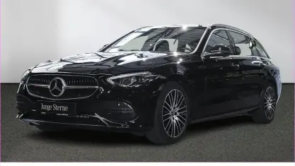 Gebraucht Mercedes C180 Avantgarde 170 PS (125 kW) 2024 Unilack schwarz uni Kombi