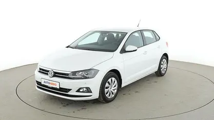 Gebraucht VW Polo Comfortline 95 PS (69 kW) 2019 Weiß Kleinwagen