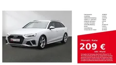 Weiß Gebraucht 2022 Audi A4 S-Line Kombi | 30.880 € (Guter Preis)