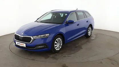 Gebraucht Skoda Octavia First Edition 150 PS (110 kW) 2021 Blau Kombi