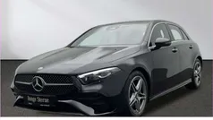 Unilack nachtschwarz Gebraucht 2024 Mercedes A200 AMG Limousine | 33.530 € (Fairer Preis)