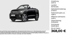 Gebraucht 2022 VW T-Roc Cabriolet R-line Cabrio | 31.430 € (Fairer Preis)