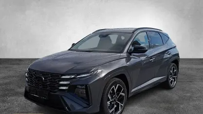 Neu Hyundai Tucson N Line 150 PS (110 kW) 2025 Schwarz (abyss black) SUV