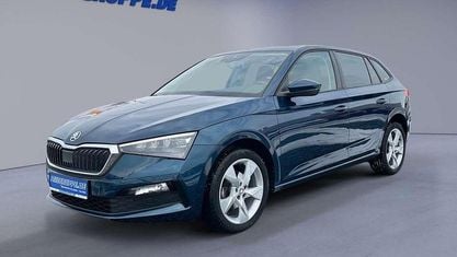 Occasion Skoda Scala Style 150 ch (110 kW) 2020 Bleue Citadine
