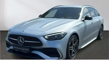 Gebraucht Mercedes C220 AMG line 200 PS (147 kW) 2023 Hightechsilber Kombi
