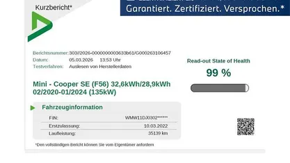 Gebraucht Mini Cooper SE 135 kW (184 PS) 2022 Silber Kleinwagen